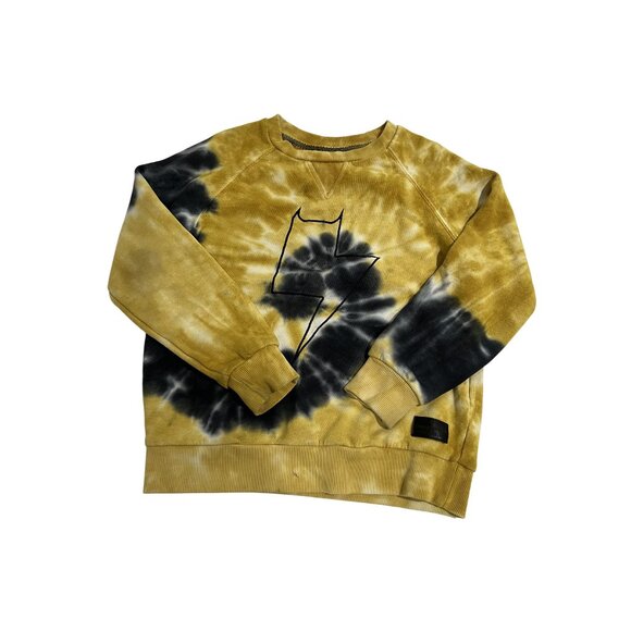 Munster Kids Tie Dye Sweatshirt in Yellow